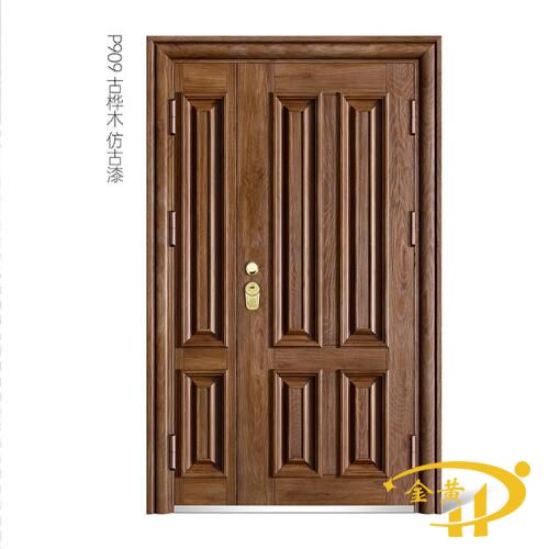 仿古漆拼接門(mén)