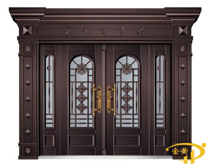 四開子母玻璃拼接門