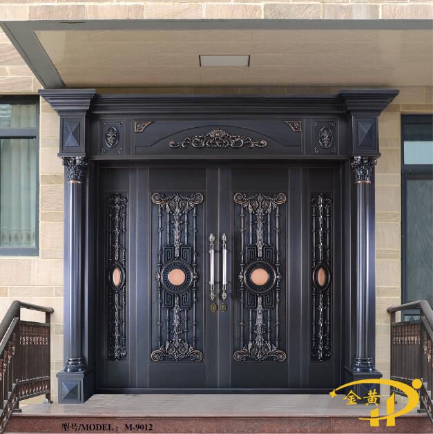 純銅澆鑄別墅銅門
