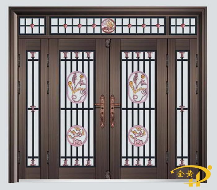 四開子母玻璃拼接門