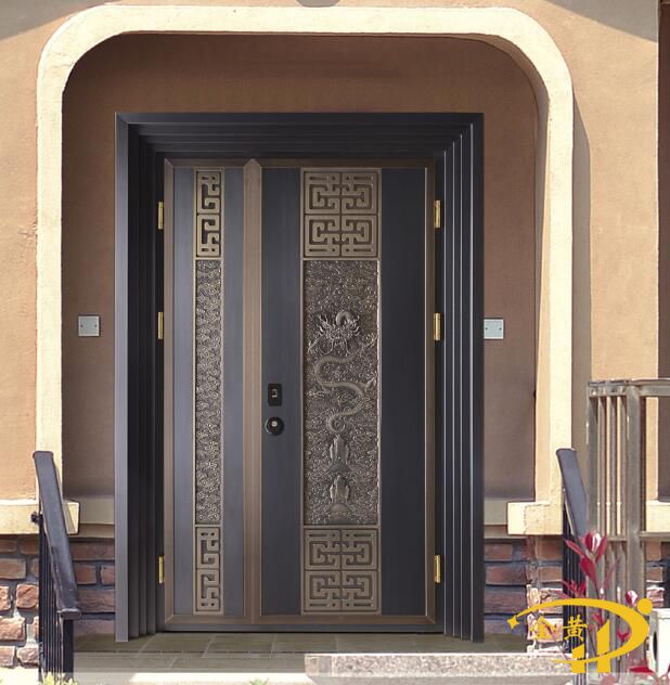 手工鍛打子母銅門