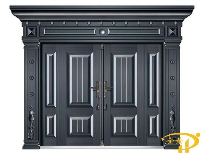 四開子母別墅模壓門
