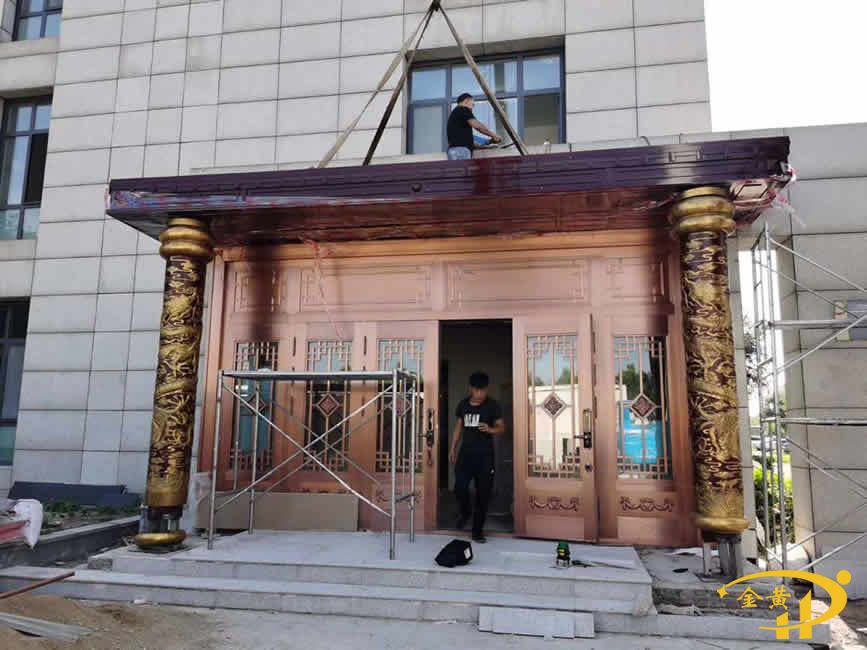 別墅銅門效果圖