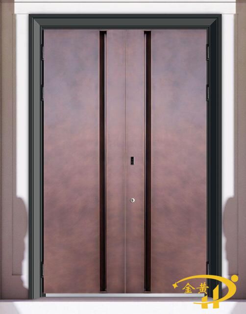 別墅銅門出現凹陷怎么維修