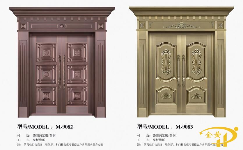 沈陽銅門廠家分享銅板厚度選擇標(biāo)準(zhǔn)