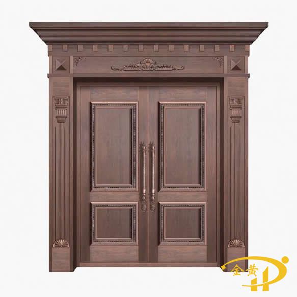 豪華雙開別墅門