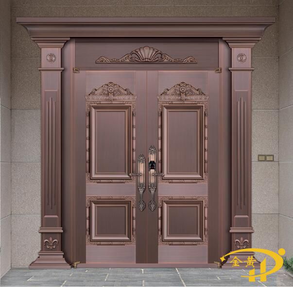 別墅雙開(kāi)銅門(mén)