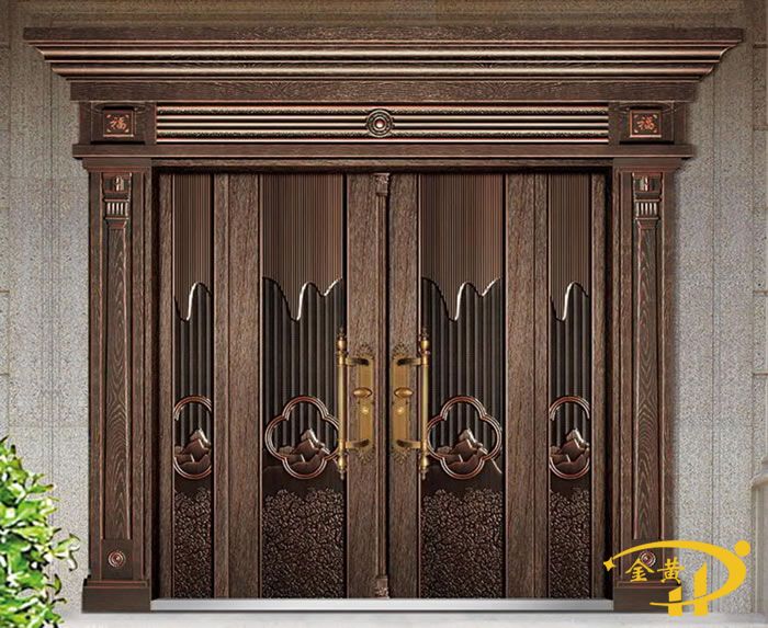 鋅合金鑲嵌拼接門