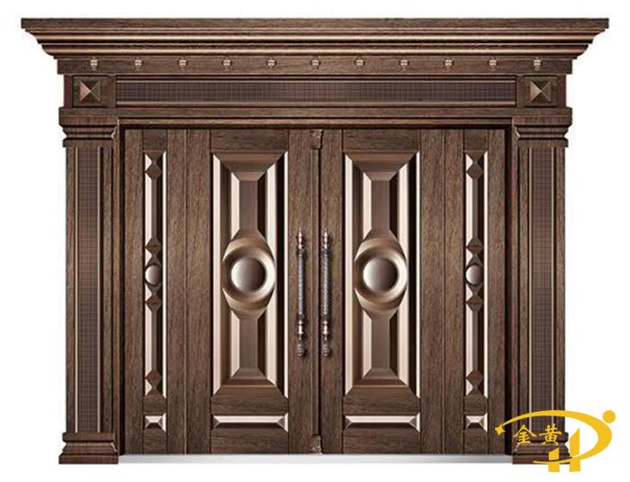 四開子母鋅合金拼接門