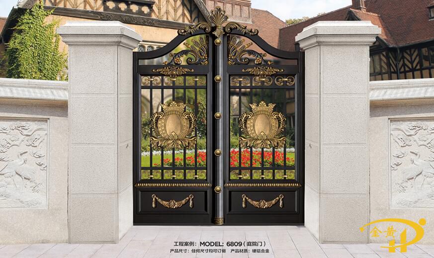 鋁藝庭院大門