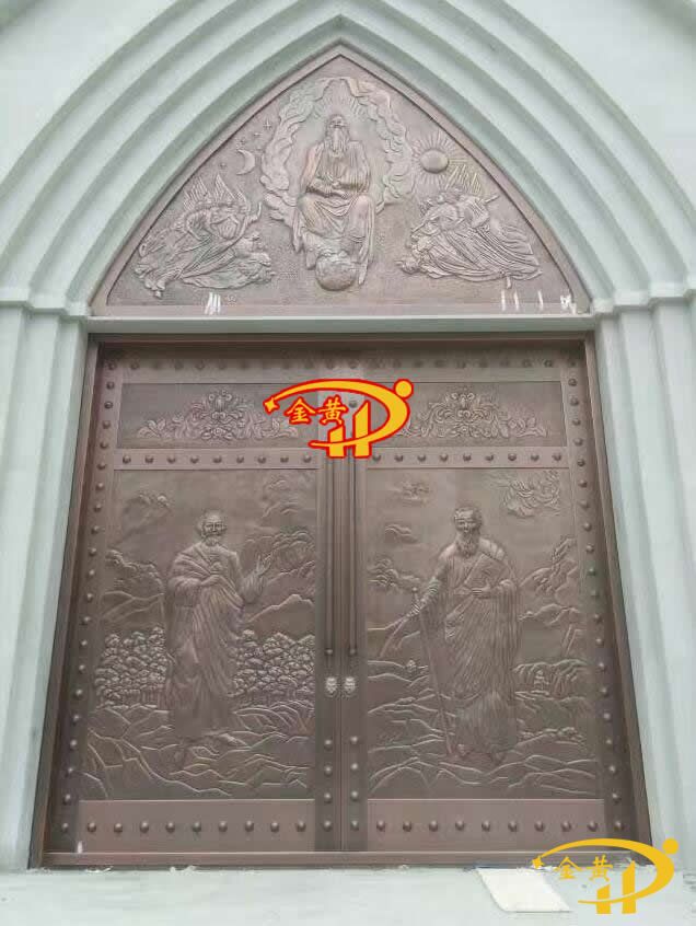 福建平潭天主教堂銅門