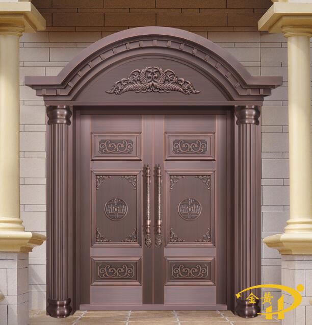 別墅銅門廠家簡述銅門的性能特點及銅門生銅銹原因