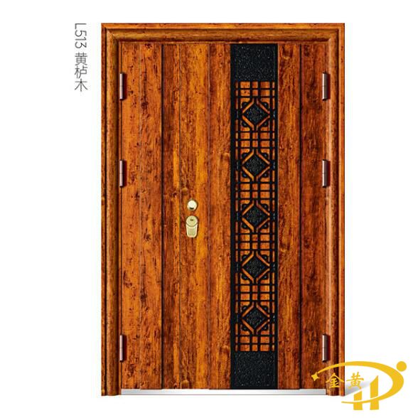 黃櫨木甲級(jí)防盜門(mén)