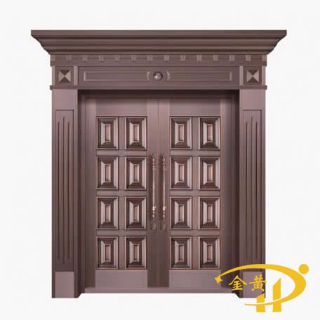 整板模壓純銅門